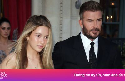Con gái David Beckham gây tranh cãi khi diện mốt váy ngủ