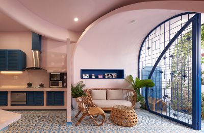 Pinky House – Ngôi nhà của bê tông và tính nữ – KHUÔN Studio