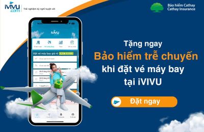 Chuyến bay thuận lợi, an tâm với bảo hiểm trễ chuyến tại iVIVU