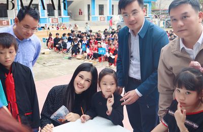 Dự án thiện nguyện 54 Dân Tộc Việt Nam của Phúc Anh lan tỏa tại vùng núi phía Bắc