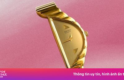 Đồng hồ Seiko 'nửa vầng trăng' được săn đón