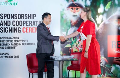 Radisson RED Đà Nẵng và GreenViet hợp tác bảo tồn đa dạng sinh học tại thành phố Đà Nẵng
