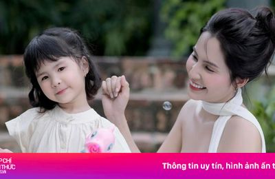 Thiên An đăng ảnh con gái tròn 4 tuổi