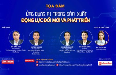 [Trực tuyến] Ứng dụng AI trong sản xuất: Động lực đổi mới và phát triển