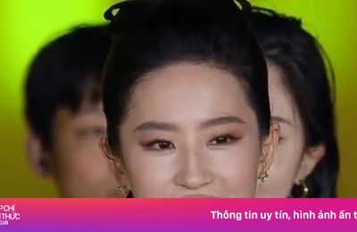 Ảnh chưa chỉnh sửa của Lưu Diệc Phi
