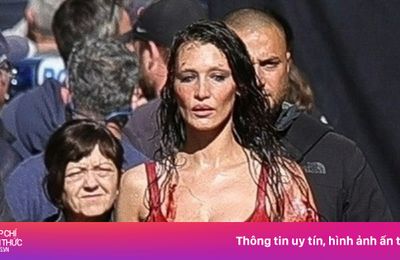Hình ảnh gây lo lắng của Bella Hadid