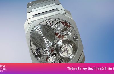Đồng hồ tourbillon mỏng nhất thế giới
