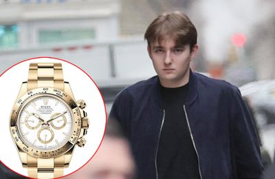 Đồng hồ Rolex 50.000 USD trên cổ tay con trai ông Trump