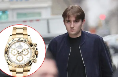 Đồng hồ Rolex 50.000 USD trên cổ tay con trai ông Trump