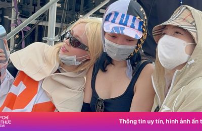 Xuân Nghi, Tóc Tiên đội nắng tập concert Chị đẹp