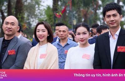 Đinh Tiến Đạt, Thu Trang dự lễ Giỗ Tổ Hùng Vương ở Phú Thọ