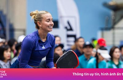 VĐV pickleball thế chỗ 'huyền thoại tennis' Steffi Graf là ai?