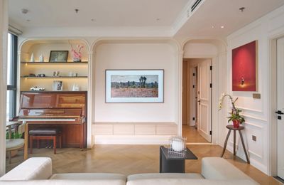 Căn hộ Parisian Lumière – Biến tấu tinh tế của tinh thần Haussmann – CAO Atelier