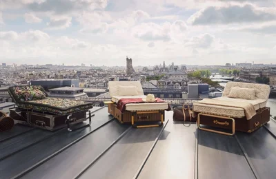 ‘Khai mở’ những chiếc rương độc đáo của Louis Vuitton