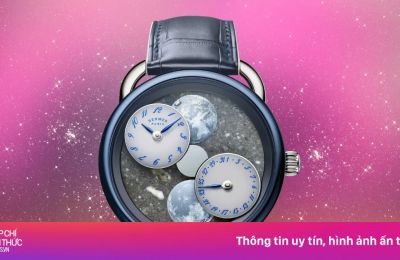 Tuần trăng Nam, Bắc bán cầu trên đồng hồ 262.000 USD