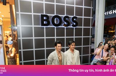 Thiên Minh, Liên Bỉnh Phát, Bình An dự lễ khai trương Boss Tràng Tiền