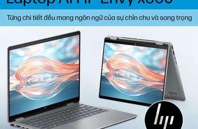 HP Envy X360 – Đồng hành cùng phong cách sống hiện đại