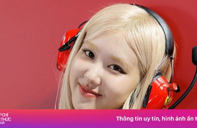 Rosé, Lisa và cháu nội ông Trump 'đọ sắc' ở giải đua F1