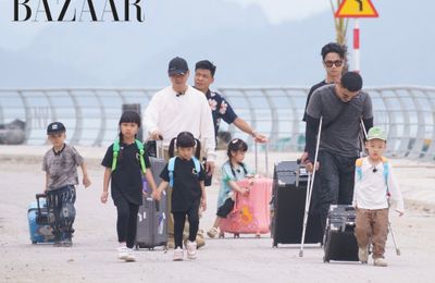 Bố ơi mình đi đâu thế? tập 1: Neko Lê, Trung Ruồi, Duy Hưng, Phan Đinh Tùng ra đảo cùng các con