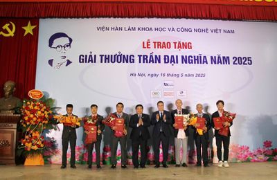 Giải thưởng Trần Đại Nghĩa năm 2025: Phục vụ đất nước bằng tri thức và sáng tạo của người Việt Nam