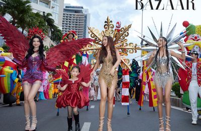 Mlee, Thể Thiên, “Anh tài” Bùi Công Nam khuấy động Miss Cosmo Carnival tại Nha Trang