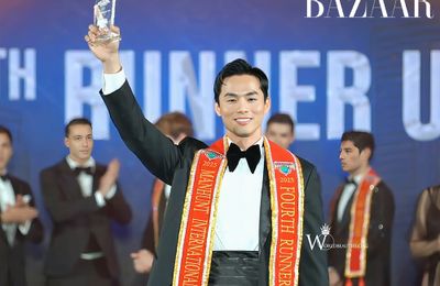 Người mẫu Vũ Linh đoạt Á vương 4 tại Manhunt International 2025