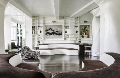 Căn hộ Clerkenwell: Những đường nét hữu cơ tự do và bay bổng