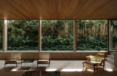 Nhà Polônia: Khoảng vườn an nhiên