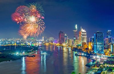 Tối 30/4, Thành phố mang tên Bác sẽ có 30 điểm bắn pháo hoa