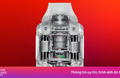 Đồng hồ 440.000 USD không có kim chỉ giờ