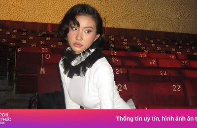 'Dâu hào môn' Khánh Huyền theo mốt không quần