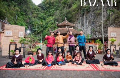 Bố ơi mình đi đâu thế? tập 9: Dàn cast lần đầu hát xẩm, xay bột làm bánh đa