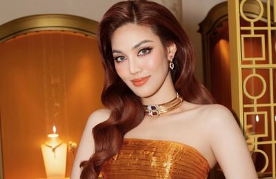Lan Khuê lộng lẫy với váy của Hà Thanh Huy trong loạt sự kiện đình đám