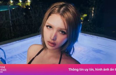 Xoài Non diện bikini ngầm phủ nhận tăng cân