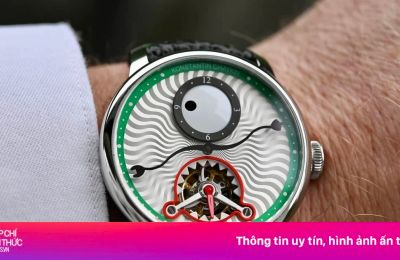 Đồng hồ 25.000 USD xem giờ bằng 'độc nhãn'