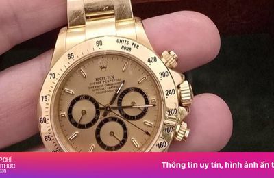 Người đàn ông Mỹ bất ngờ được hàng xóm 'cảm ơn' bằng đồng hồ Rolex