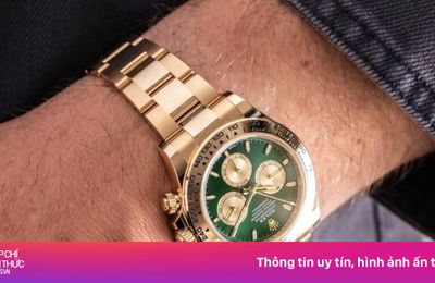 Giá đồng hồ không tỷ lệ thuận với giá vàng