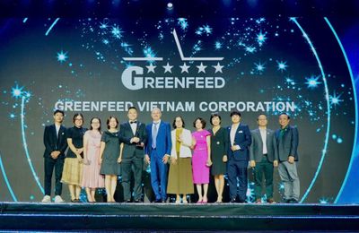 GREENFEED được vinh danh là Nơi làm việc tốt nhất Châu Á 2025