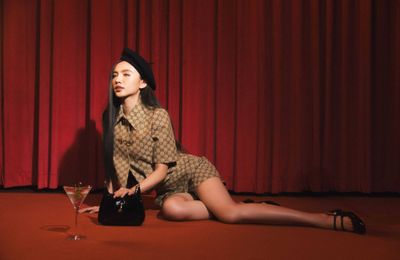 Tân binh LEXXY được ví như công chúa khi mặc đồ GUCCI