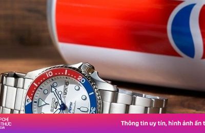 Đồng hồ đầu tiên chính thức có tên 'Pepsi'