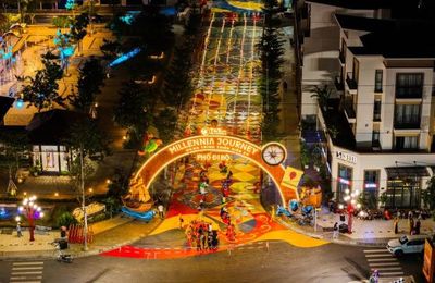 Thành phố Thiên niên kỷ T&T City Millennia bừng sáng trước đại nhạc hội