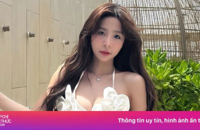 Bạn gái cũ B Ray theo mốt khoe chân ngực