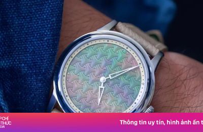 Ngọc trai đen hiếm thấy trên đồng hồ chỉ 1.000 USD