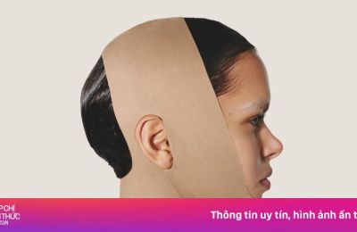Băng bịt mặt như 'xác ướp' của Kim Kardashian gây tranh cãi