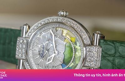 Đồng hồ chỉ xoay 1 vòng duy nhất suốt cả năm