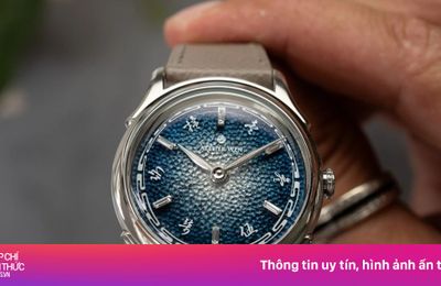 Mất 20 ngày để chế tác mặt số đồng hồ có tỷ lệ hỏng 50/50