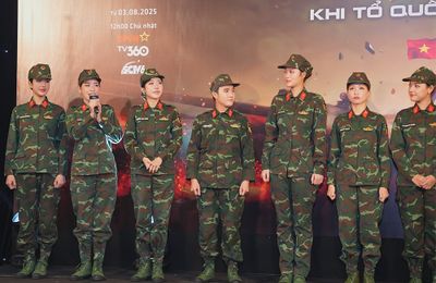 30 nghệ sĩ cùng khoác màu áo lính tại Sao Nhập Ngũ 2025