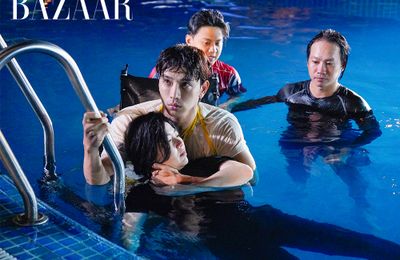 Lê Khánh, Thuận Nguyễn tự thực hiện cảnh quay khó trong Chị Ngã Em Nâng