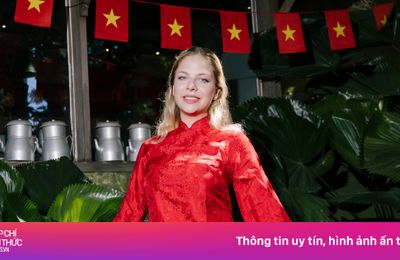 Cô gái Nga lấy tên Ngọc Ánh, sống ở TP.HCM và say mê bún bò Huế