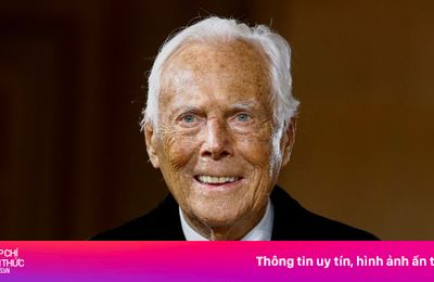 'Ông vua' thời trang Italy Giorgio Armani qua đời